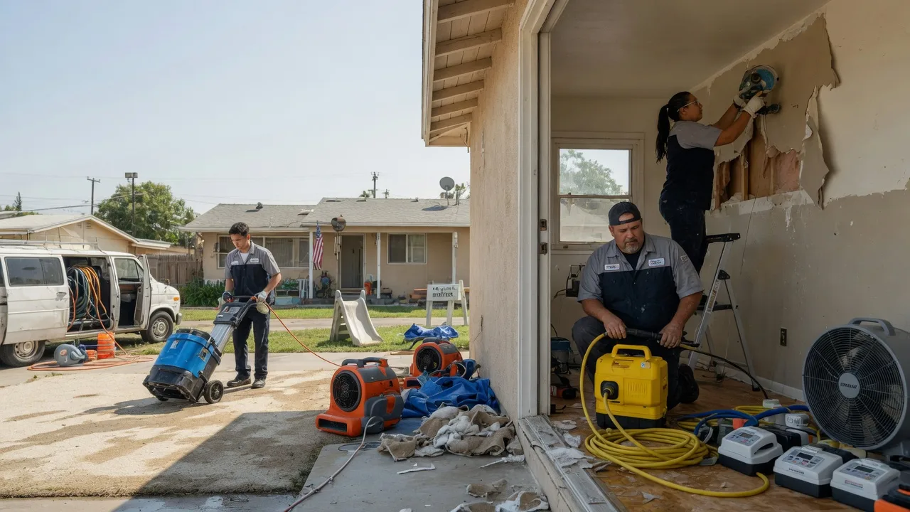 Water Damage Restoration in Harwood, ND near me